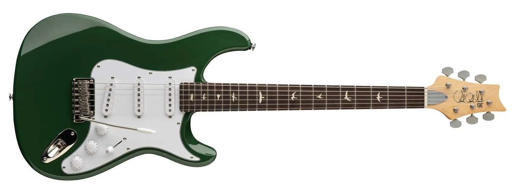 PRS SE Silver Sky Rosewood Laurel Green